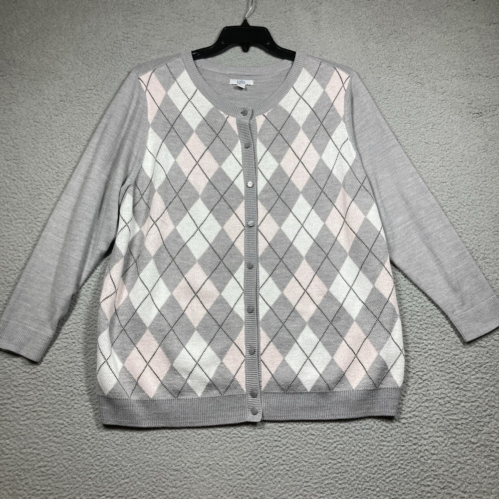 Croft & Barrow Argyle Sweater